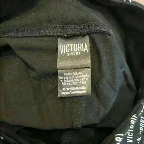 Victorias Secret black leggings size XS - Picture 2 of 6